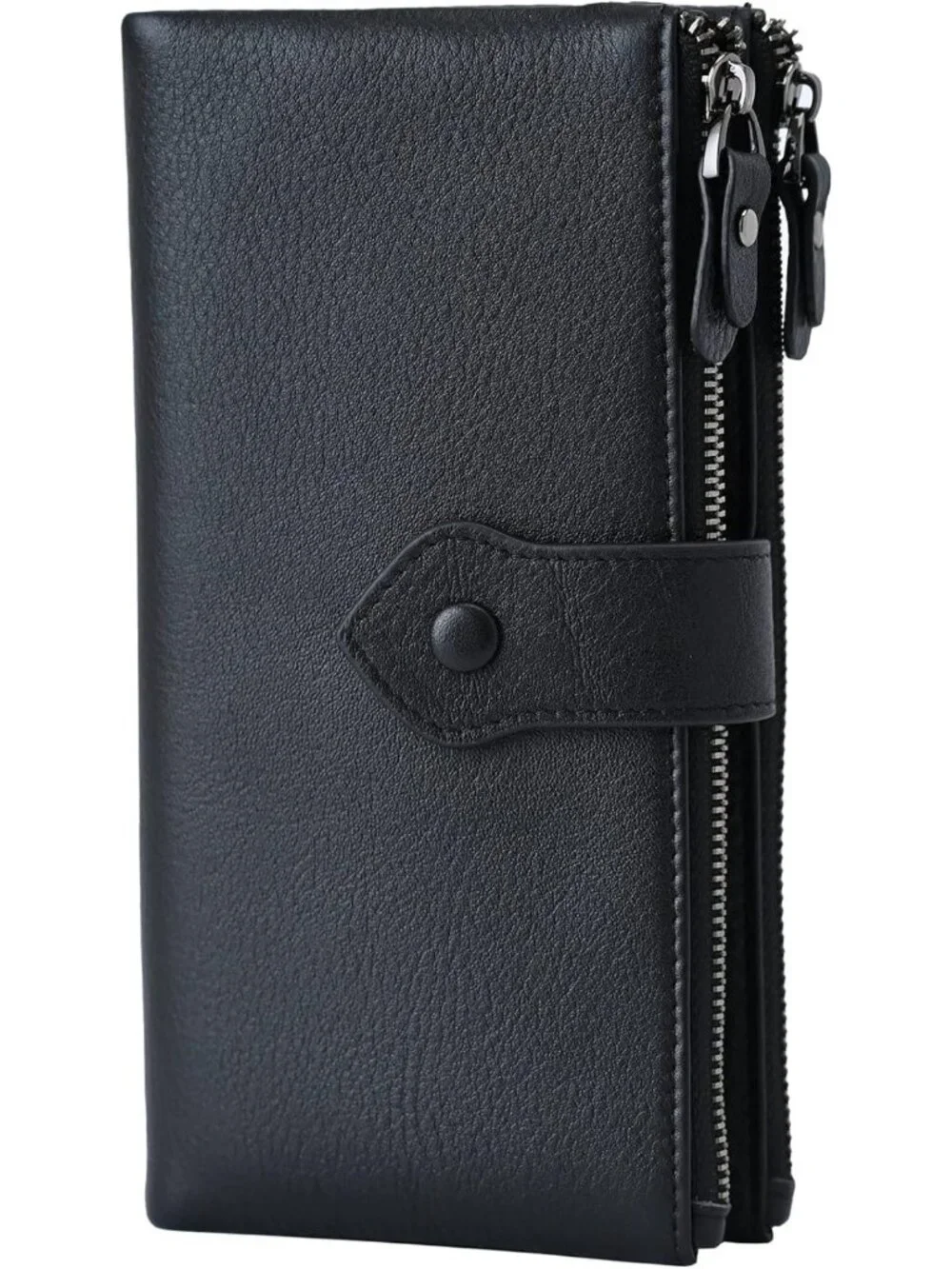 Soft Leather RFID Blocking Bifold Wallet for Women - Slim Credit Card Holder